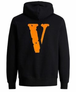 hoodie with v on the back