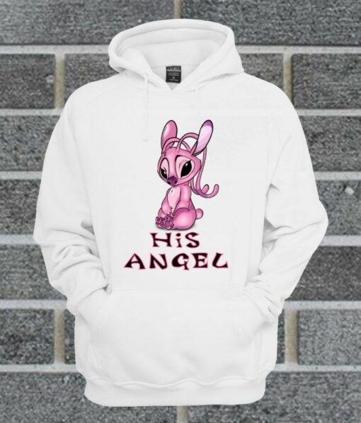 stitch and angel hoodie