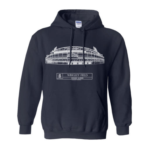 wrigley field hoodie