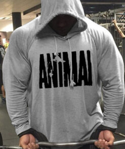 animal workout hoodie