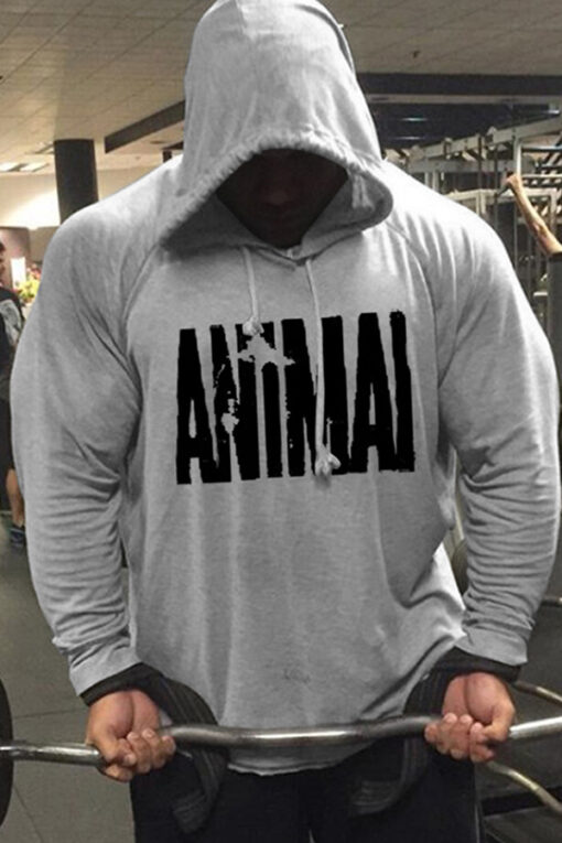 animal workout hoodie