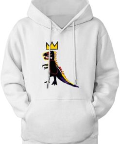 basquiat crown hoodie