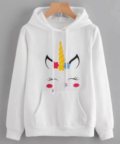 unicorn hoodie for girls