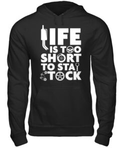 too short hoodie