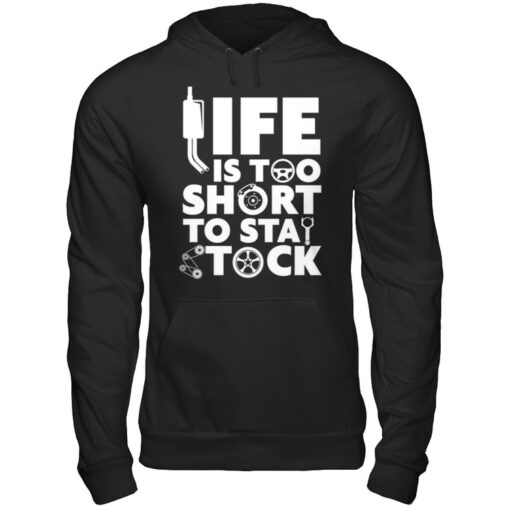 too short hoodie