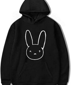 bad bunny brown hoodie