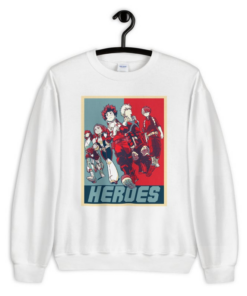 my hero academia sweatshirt