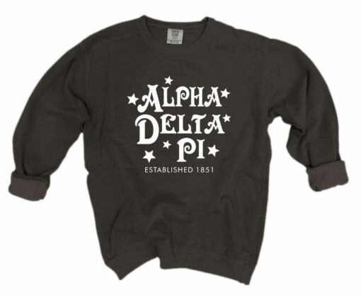 alpha delta pi sweatshirts