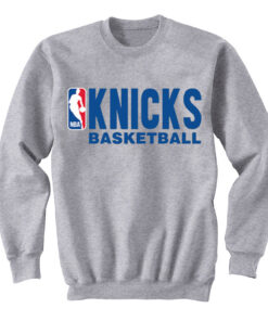 gray knicks sweatshirt