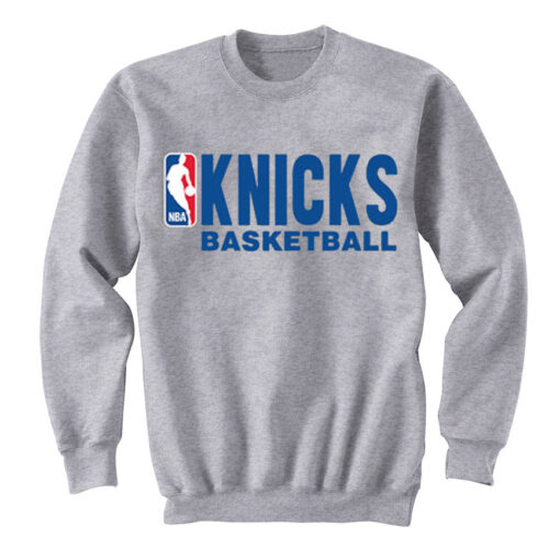 gray knicks sweatshirt