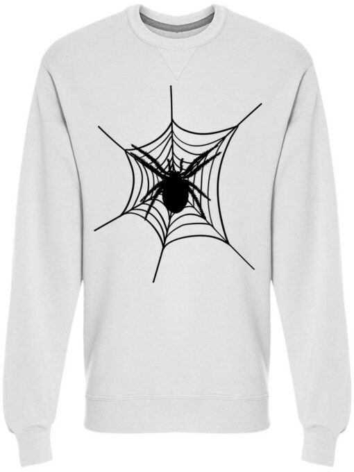 spider web sweatshirt