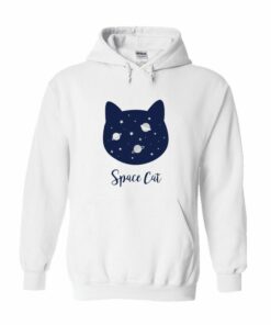 space cat hoodie