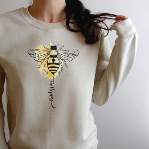 bee happy sweatshirt