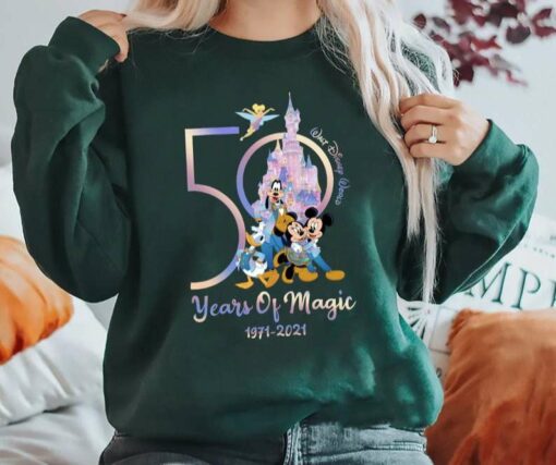 disney sweatshirt 50th anniversary