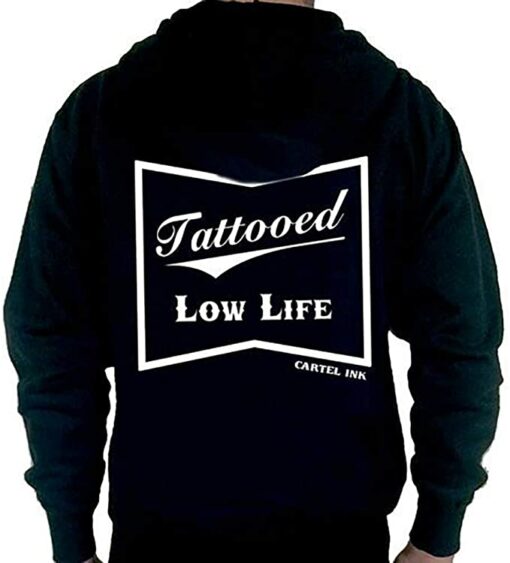 tattooed low life hoodie