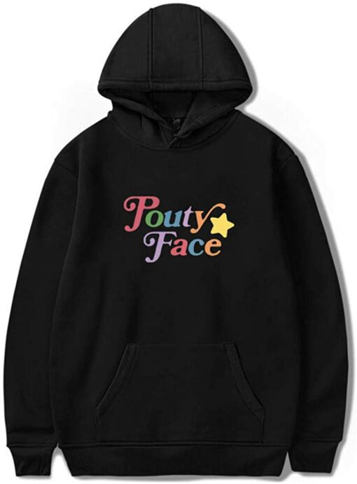 pouty girl hoodie