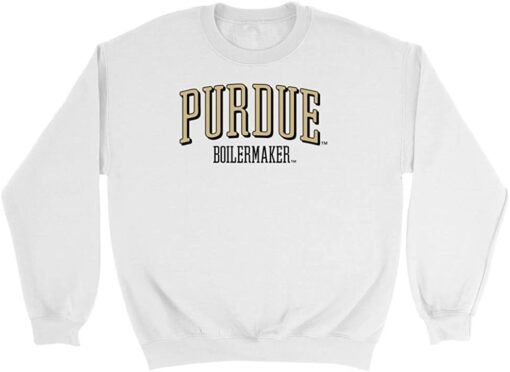 purdue crew neck sweatshirt