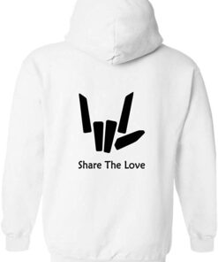 share the love hoodie