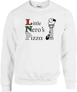 little nero's pizza sweatshirt
