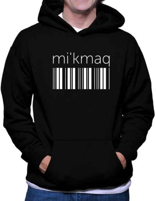 barcode hoodie