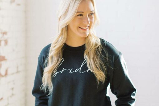 bridal sweatshirt