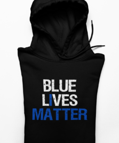 blue lives matter hoodie