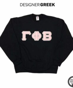 gamma phi beta letters sweatshirt