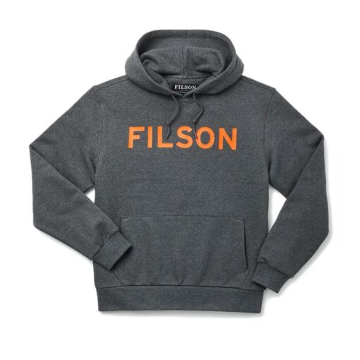 black and orange graphic hoodie