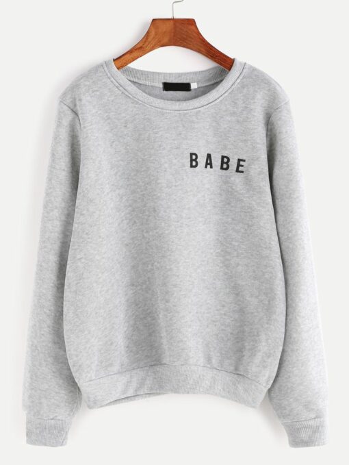 grey graphic sweatshirts