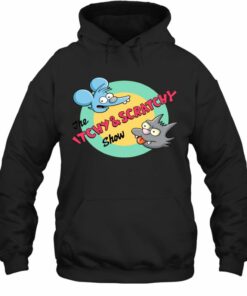 itchy scratchy hoodie