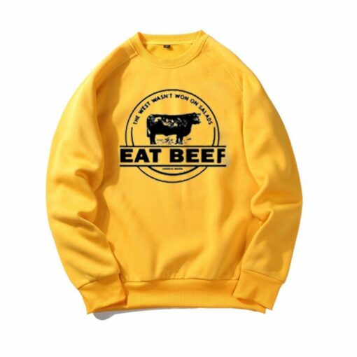 eat beef sweatshirt