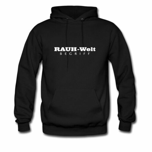 rauh welt begriff hoodie