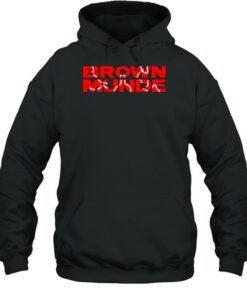 brown munde hoodie