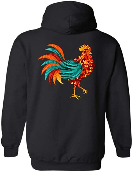 rooster hoodie