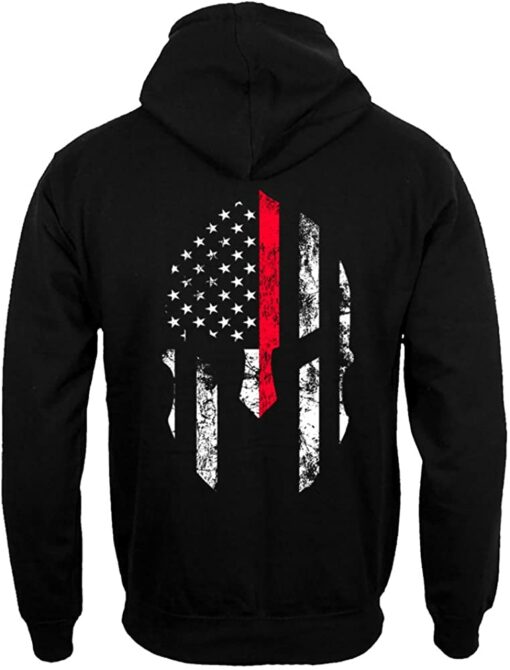 red line hoodie