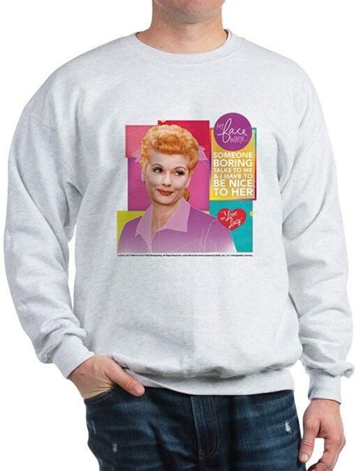 i love lucy sweatshirt