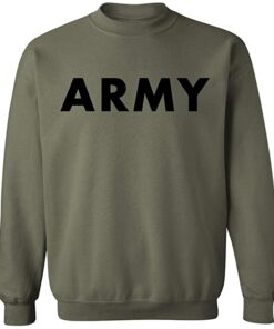 army sweatshirts