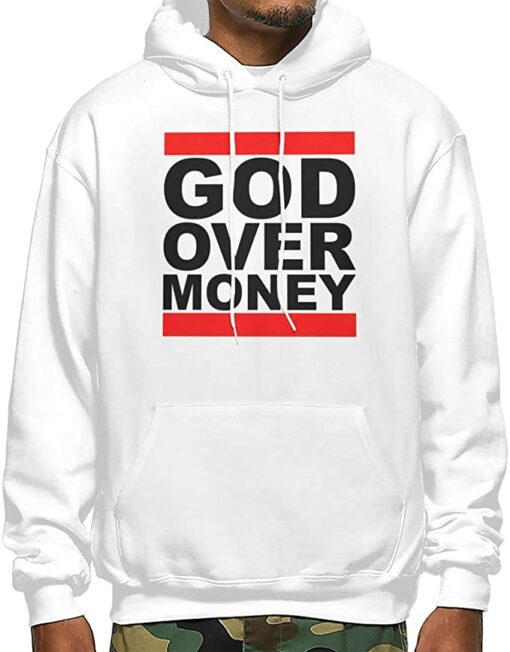 god over money hoodie