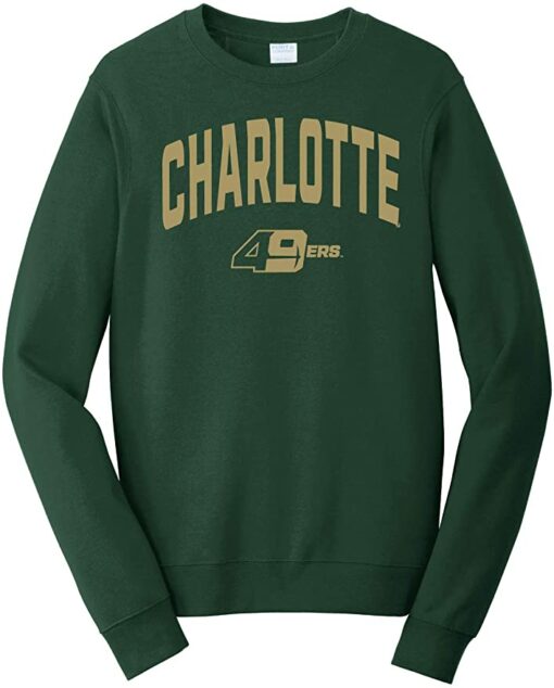 unc charlotte crewneck sweatshirt