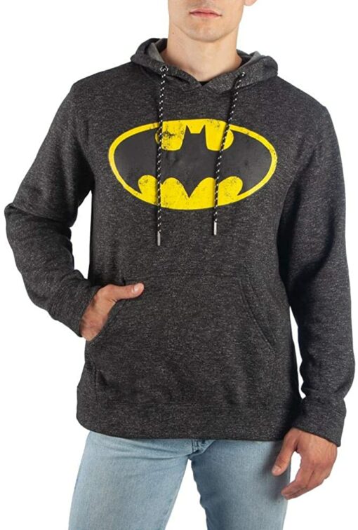 batman zip up hoodie mens