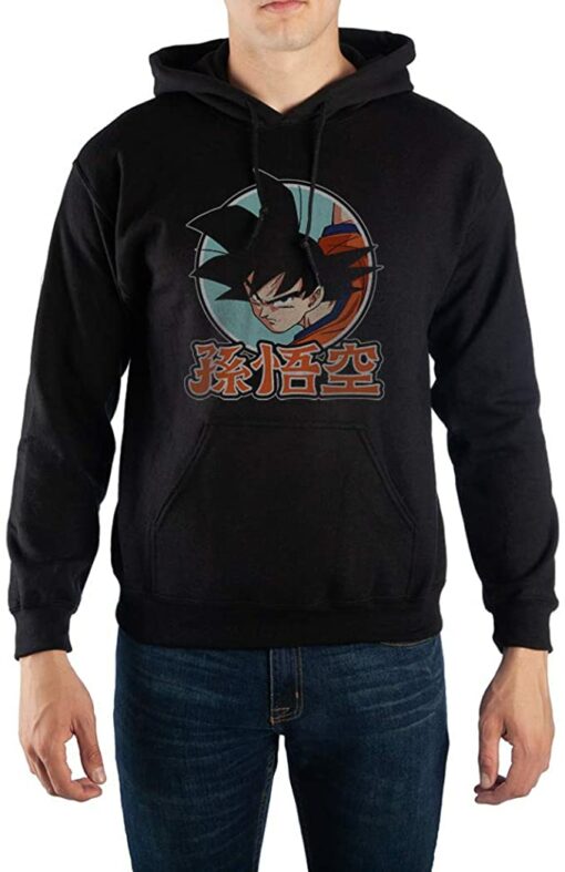 dragon ball z pullover hoodie
