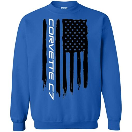 corvette crewneck sweatshirt