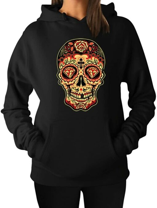 dia de los muertos hoodie