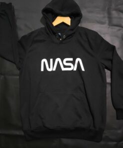 black nasa hoodies