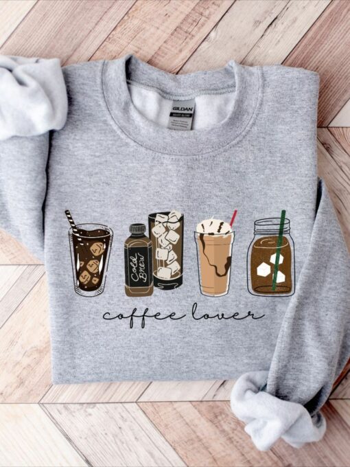 cute coffee sweatshirts