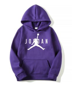 mens purple jordan hoodie