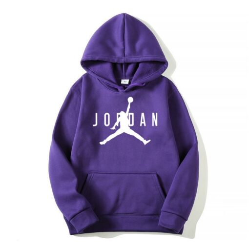 mens purple jordan hoodie