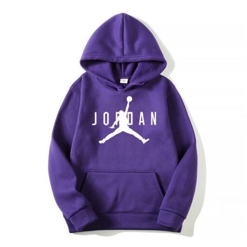 purple jordan hoodies
