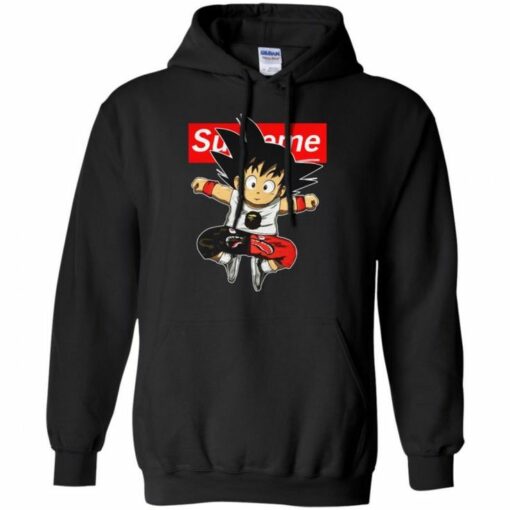 supreme goku hoodie