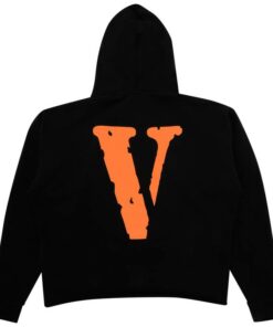 vlone friends orange hoodie